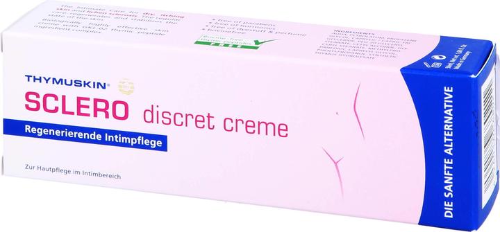 Actual product image Thymuskin Sclero Discret Cream (50 ml, Intimate spray, Intimate washing lotion, Intimate gel, Intimate shave, Intimate cream)