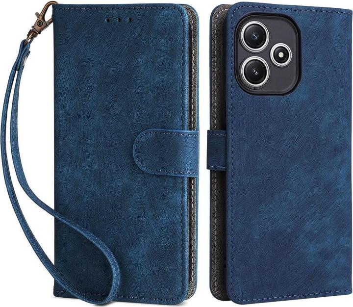 Produktbild Cover-Discount Xiaomi Redmi 12 - Etui mit RFID Blocker blau (Xiaomi Redmi 12)