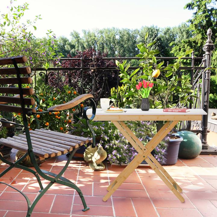 Actual product image Relaxdays Folding table (105 cm)
