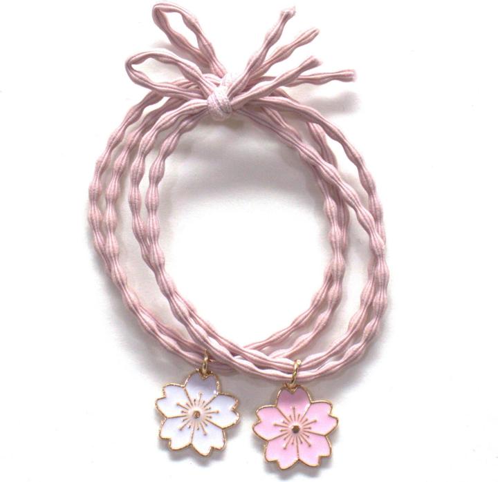 Yuko.B 2er Pack Blumen (Haargummi)