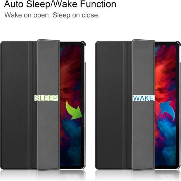 Actual product image MU Classic Triple foldable leather cover (Tab P11 Pro)