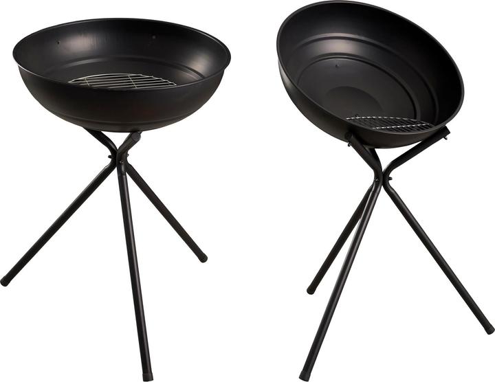 Produktbild Dangrill Feuerschale mit Ständer, Ø 57 cm, Schwarz (57 cm)