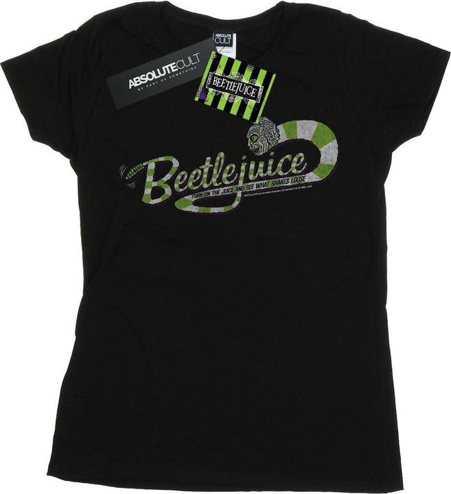 Beetlejuice Sandwurm Alt Logo Baumwolle TShirt