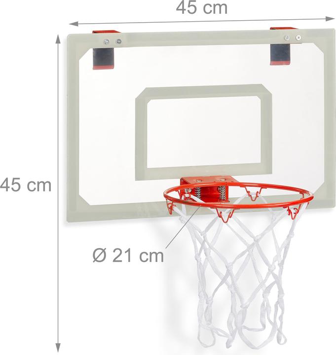 Productafbeelding Relaxdays Basketbal Hoepel Kinderkamer