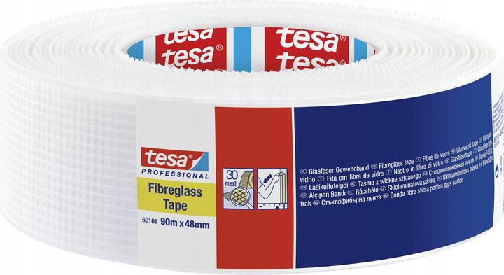 tesa ® Glasfaser-Gewebeband 90m:48mm (48 mm)