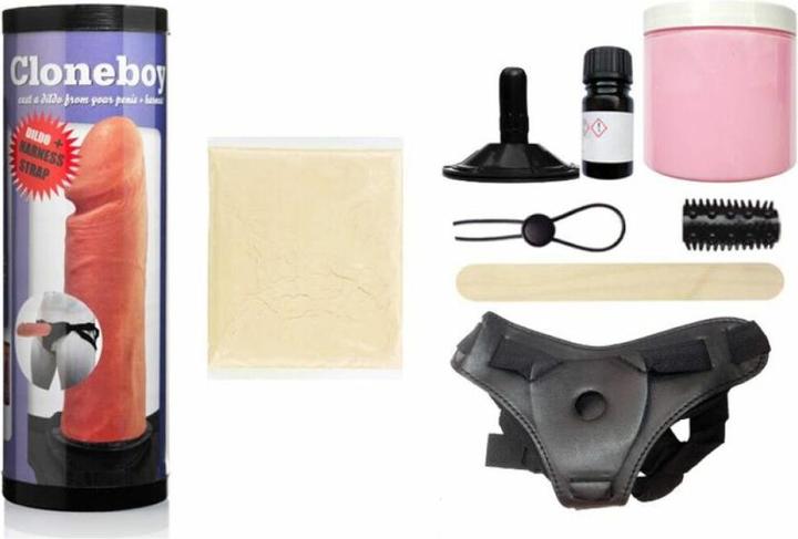Produktbild Cloneboy Dildo mit Harness Abdruck-Set