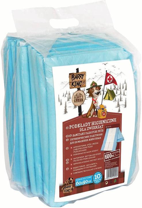 Barry King Tapis hygiénique 60x90 cm - 10 pcs. (Chien)