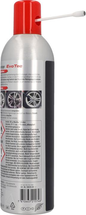 Immagine prodotto Nigrin Detergente per cerchioni EvoTec aerosol (500 ml)