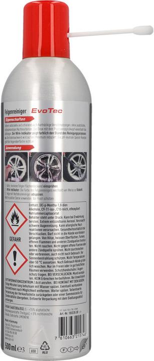 Immagine prodotto Nigrin Detergente per cerchioni EvoTec aerosol (500 ml)