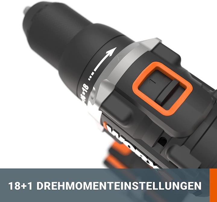 Image du produit Worx Perceuse-visseuse sans fil 20V WX102.9 (Fonctionnement sur batterie)