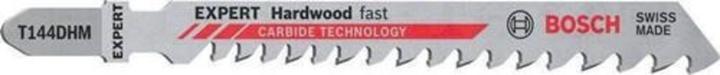 Bosch Professional Zubehör EXPERT ‘Hardwood Fast’ T 144 DHM Stichsägeblatt, 3 Stück