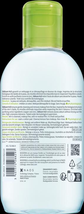 Produktbild Bioderma Sébium H2O (Mizellenwasser, 250 ml)