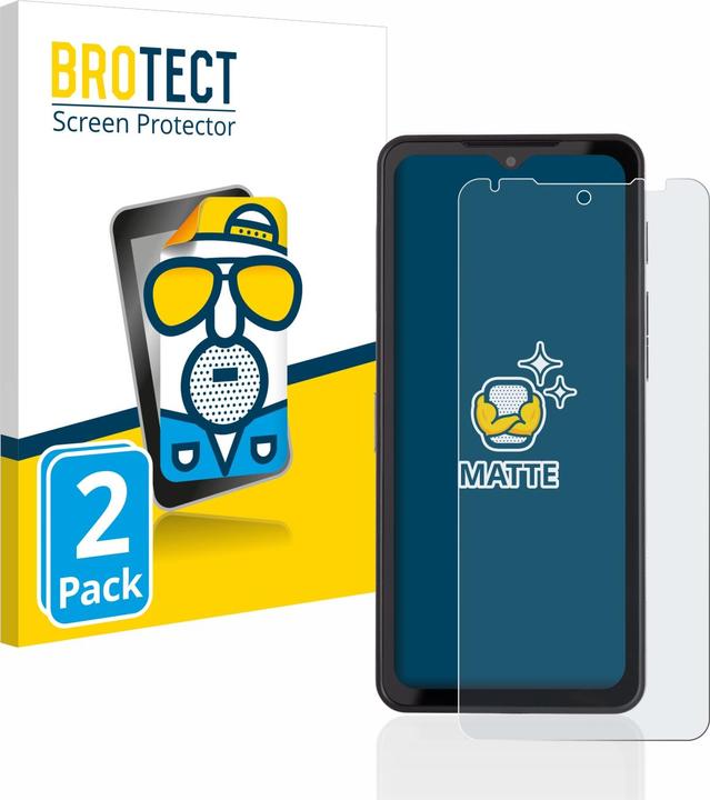 Produktbild BROTECT Entspiegelungs-Schutzfolie Displayschutz Matt (2 Stück, Cat S75)