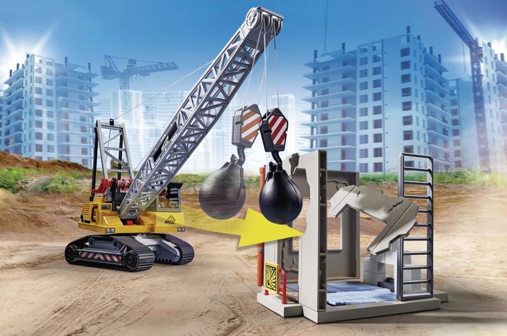 Produktbild Playmobil Seilbagger mit Bauteil (70442, Playmobil City Action)