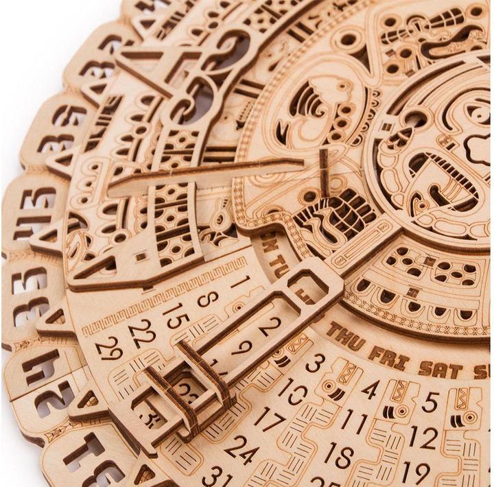 Produktbild Wood Trick Maya-Kalender - Holzbausatz