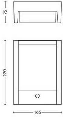Immagine prodotto Philips Arbour (800 lm, IP44)