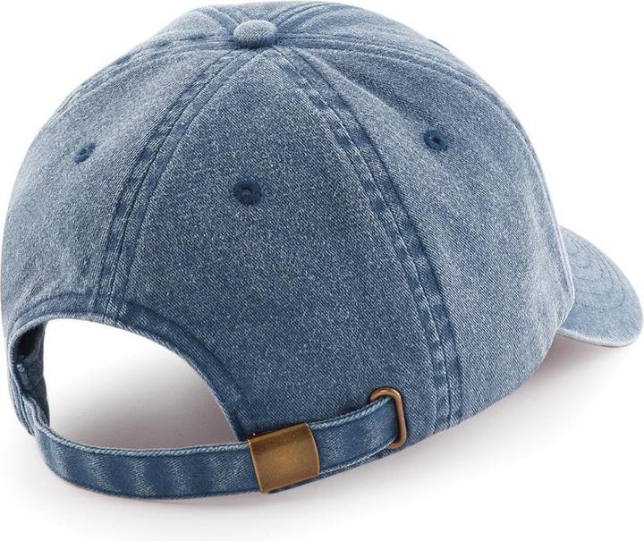 Actual product image Beechfield Vintage denim look cap (One size)