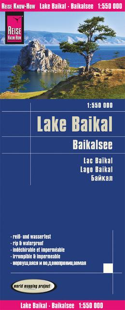 Immagine prodotto Mappa del lago Baikal 1:550.000 550000