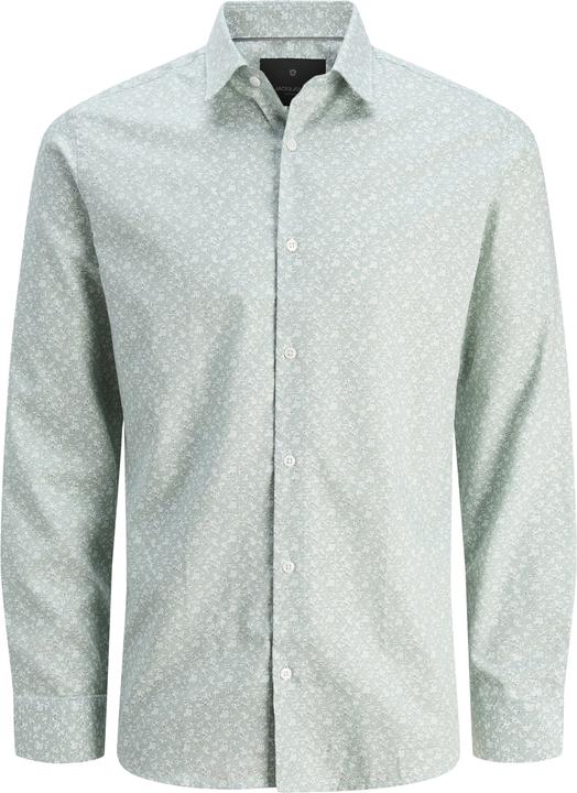 Jack & Jones Jprblabarnes Print Dobby L/S Shirt Ln