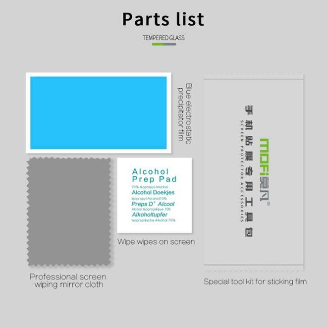 Actual product image Mofi Protective glass screen protector (1 Piece, Samsung Galaxy S21)