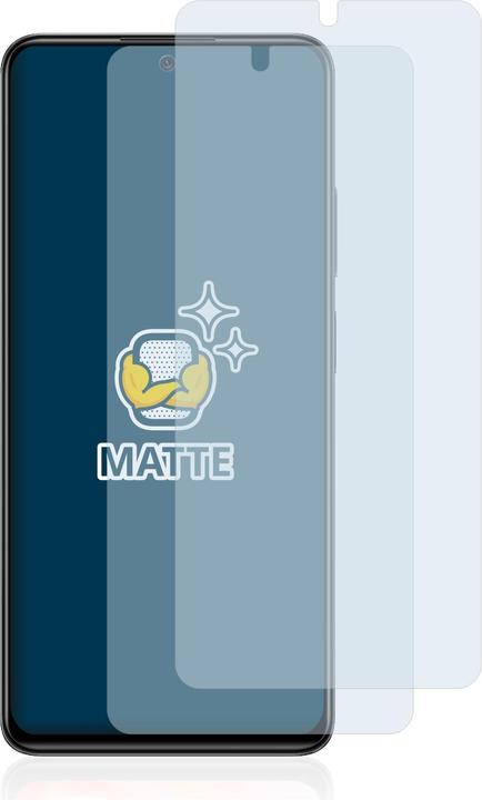 Actual product image BROTECT Anti-glare screen protector matt (2 Piece, Xiaomi Redmi Note 11 Pro)