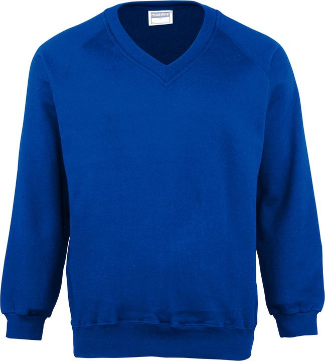 Maddins Sweatshirt Pullover Coloursure VAusschnitt (S)