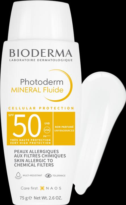 Produktbild Bioderma Photoderm Mineral Fluid (Sonnencreme Gesicht, SPF 50, 105 ml, 105 g)