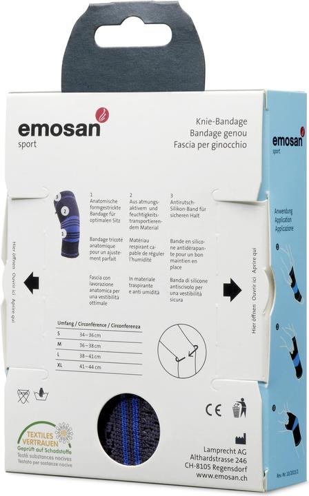Image du produit Emosan Sport - Bandage du genou (S)