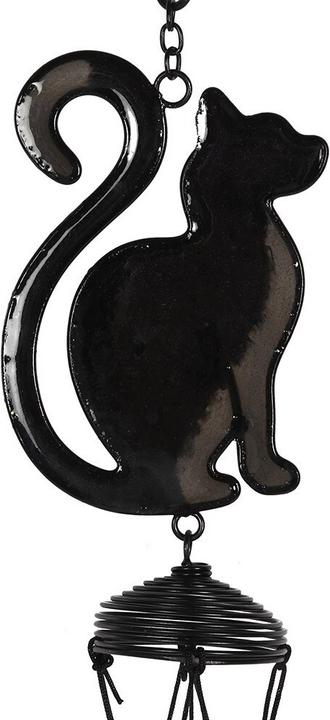 Actual product image Something Different Wind chime cat