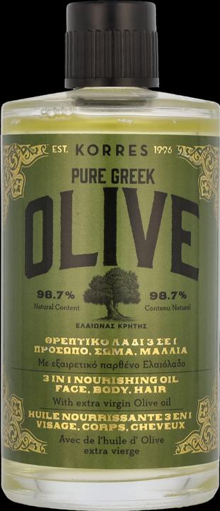 Korres Olive Nährendes 3 in 1 Öl (Körperöl, 100 ml)