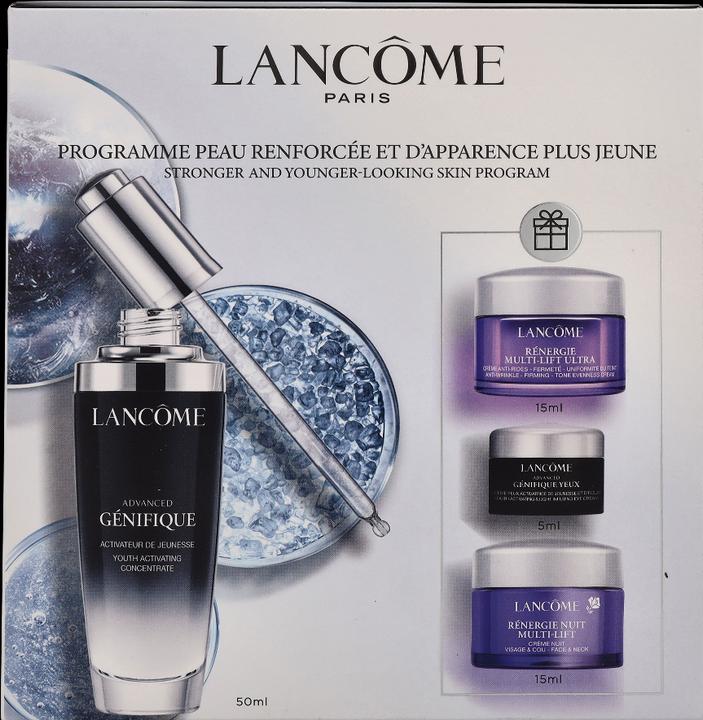 Produktbild Lancôme Genifique Set 2023 Genifique Serum Genifique New Eye Mulit-Lift Cream Ultra Cream Night Cream (Gesichtspflege set)