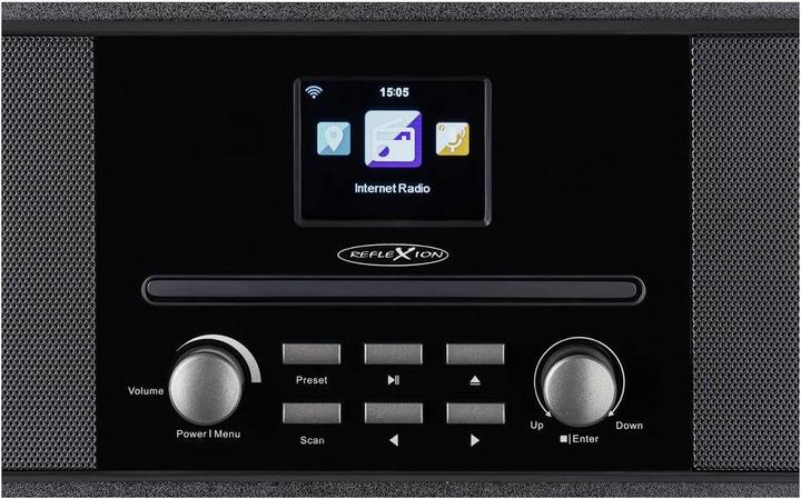 Immagine prodotto Reflexion HRA19INT/ Internet Radio da tavolo DAB+ FM AUX, Bluetooth (DAB, VHF, Web radio, Bluetooth, WiFi)