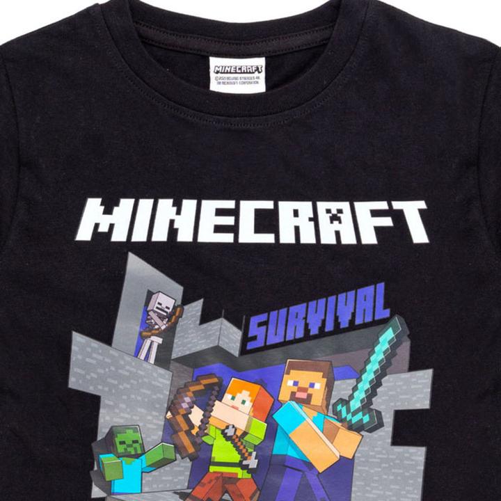 Produktbild Minecraft Survival Mode Tshirt (146, 152)