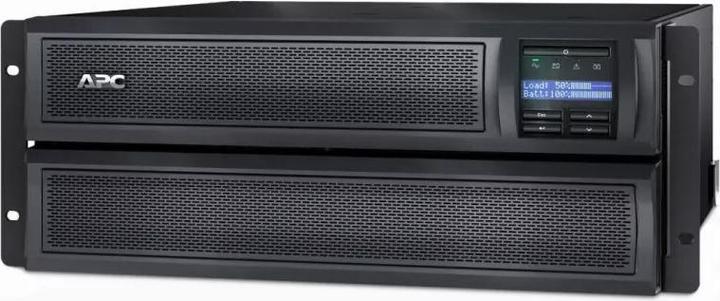 Actual product image APC Bundle Smart-UPS X 3000VA Rack/Tower LCD with Networkcard Extended runtime model 10min 1900 (3000 VA, 2700 W, Line-interactive UPS)