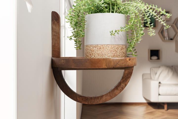 Produktbild FineBuy Wandregal (Ø 30 x 33 cm)