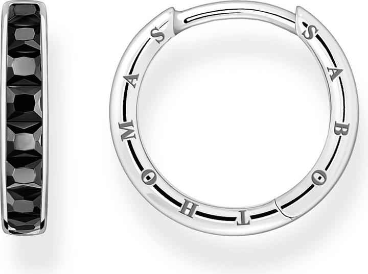Immagine prodotto Thomas Sabo Creoli pietre nere pavé d'argento (Argento 925)