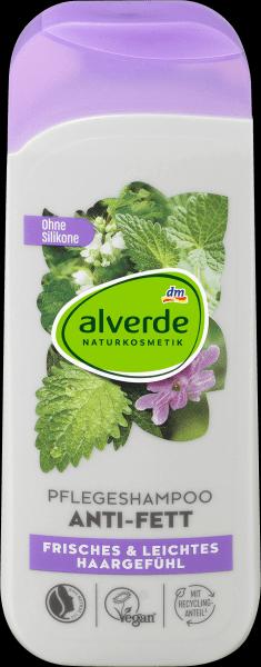 Immagine prodotto dm alverde Shampoo Antigrasso Ortica Biologica, Melissa Biologica (200 ml, Shampoo liquido)
