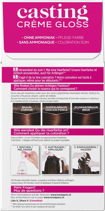 Produktbild L'Oréal Paris Casting Creme (323 Dunkle Schokolade)