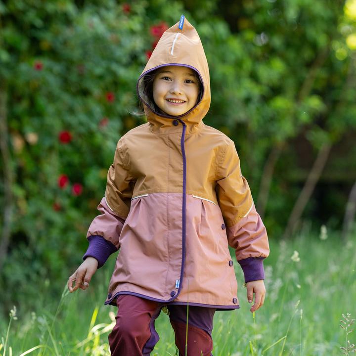 Produktbild finkid KAUNIS MOVE Outdoorjacke almond/plum (110, 116, 120 B, 115 A)