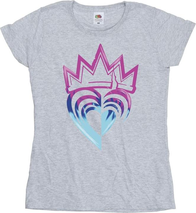 Immagine prodotto Disney Descendants Pink Crown Maglietta Donna (XXL)
