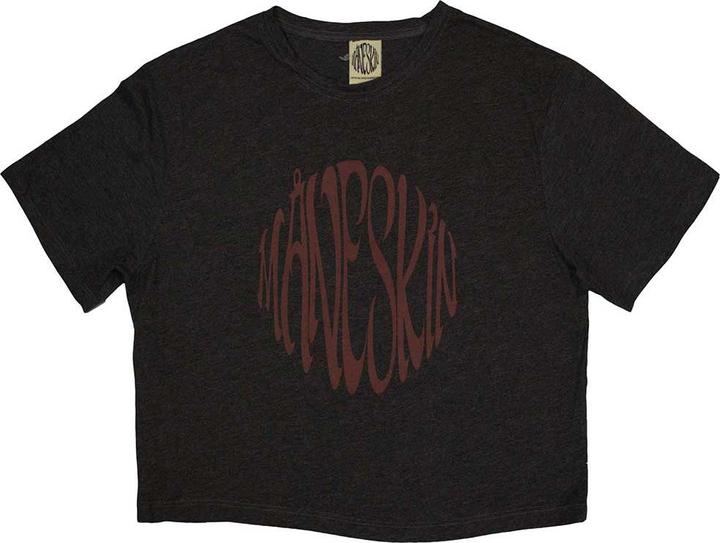 Immagine prodotto Maneskin Crop Top con logo Warped (Donna) (XXL)