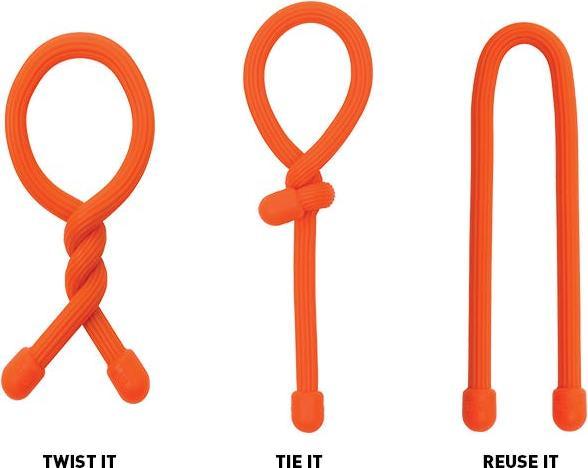 Actual product image Nite Ize GearTie (Plastic cable ties, 60 mm, 12 pcs.)
