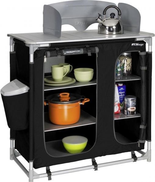 Berger Küchenbox Premium 2 schwarz