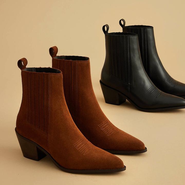 Actual product image La Redoute Collections Western Boots Signature (36)