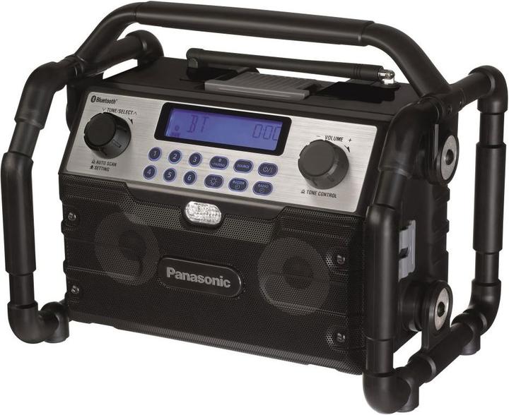 Productafbeelding Panasonic Batterijradio, 14.4V/18V/voeding, Bluetooth, zonder batterijen en lader (FM, AM, Bluetooth)