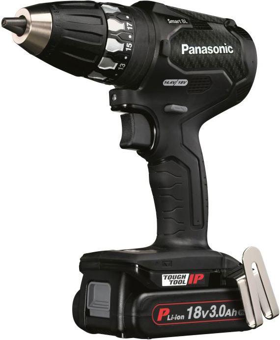 Productafbeelding Panasonic Snoerloze boormachine 14.4V/18V incl. 2x18V/3.0Ah en oplader in Systainer (Oplaadbare batterij)