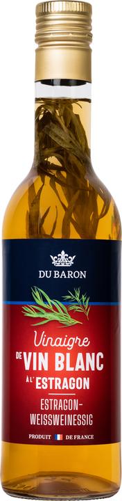 Image du produit DU BARON Vinaigre de vin blanc à l'estragon 6°. (500 ml)