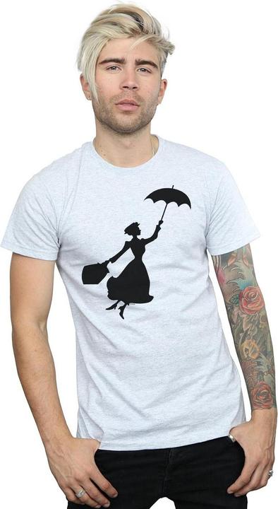 Image du produit Disney - T-shirt MARY POPPINS FLYING SILHOUETTE - Homme (M)