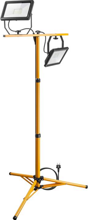 49984, LED-Baustrahler mit Teleskopstativ, 2 x 50 W
