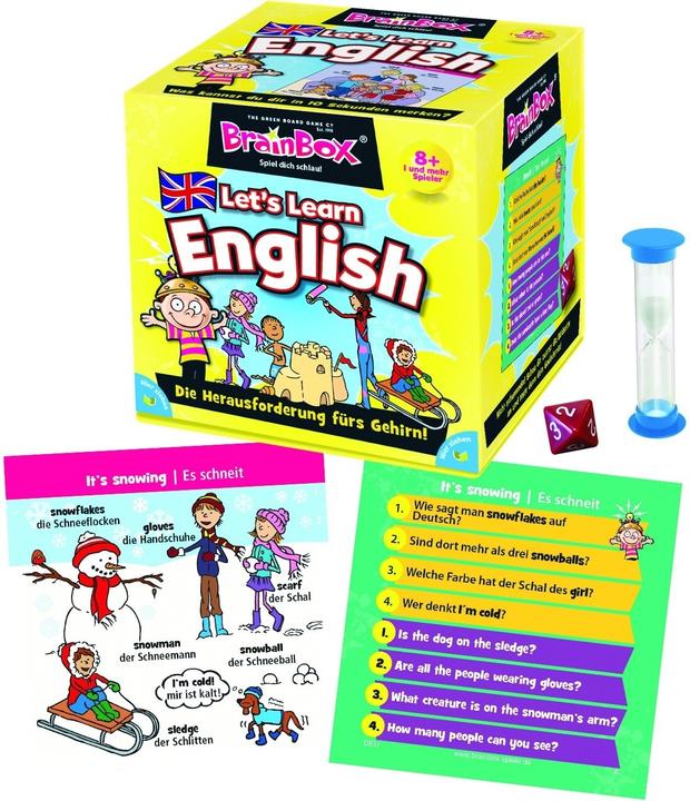 Actual product image Brainbox Let's Learn English (German)